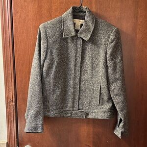 25% wool crop jacket from apostrophe size 10